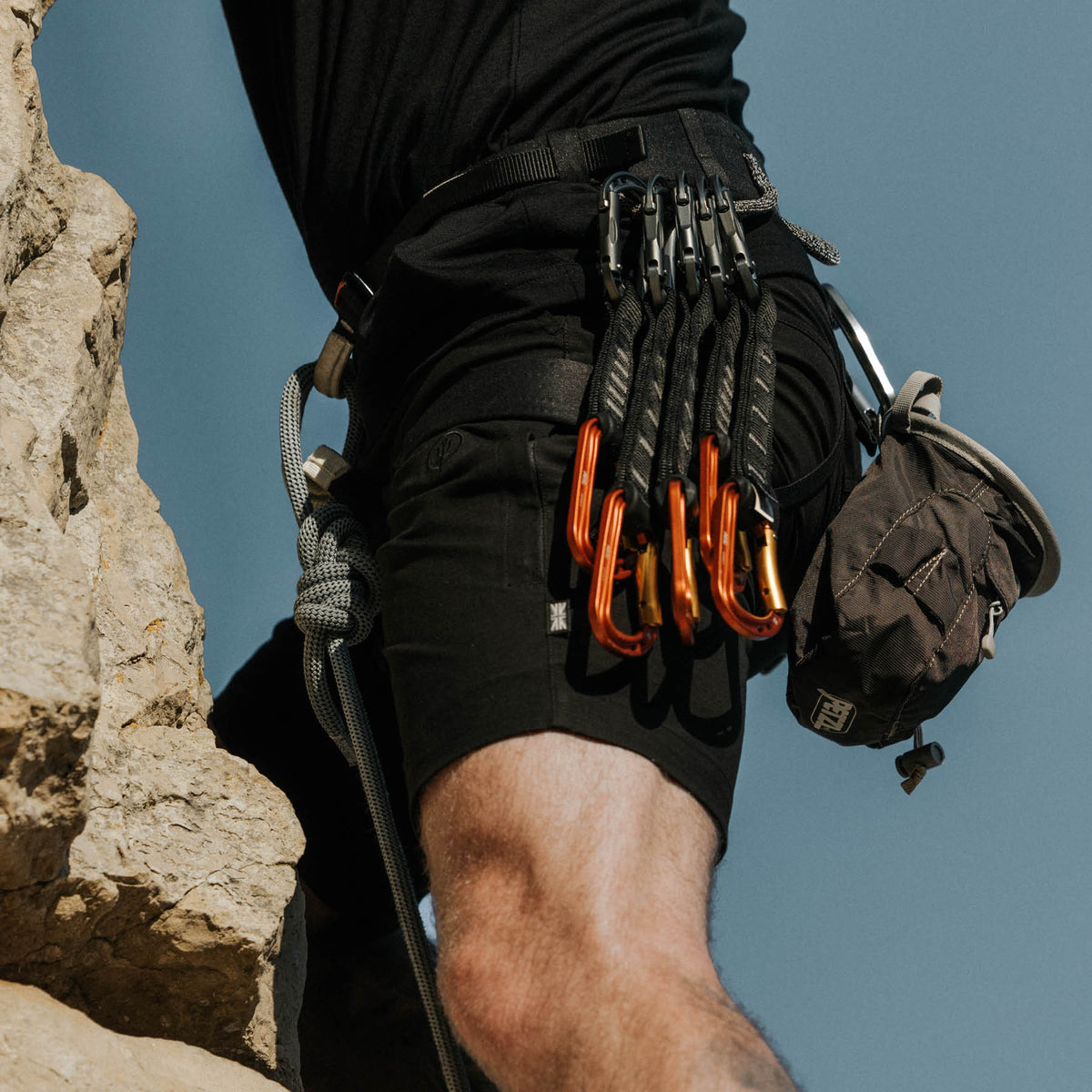 Creative Image Of Command Shorts In Obsidian Black (ITF)