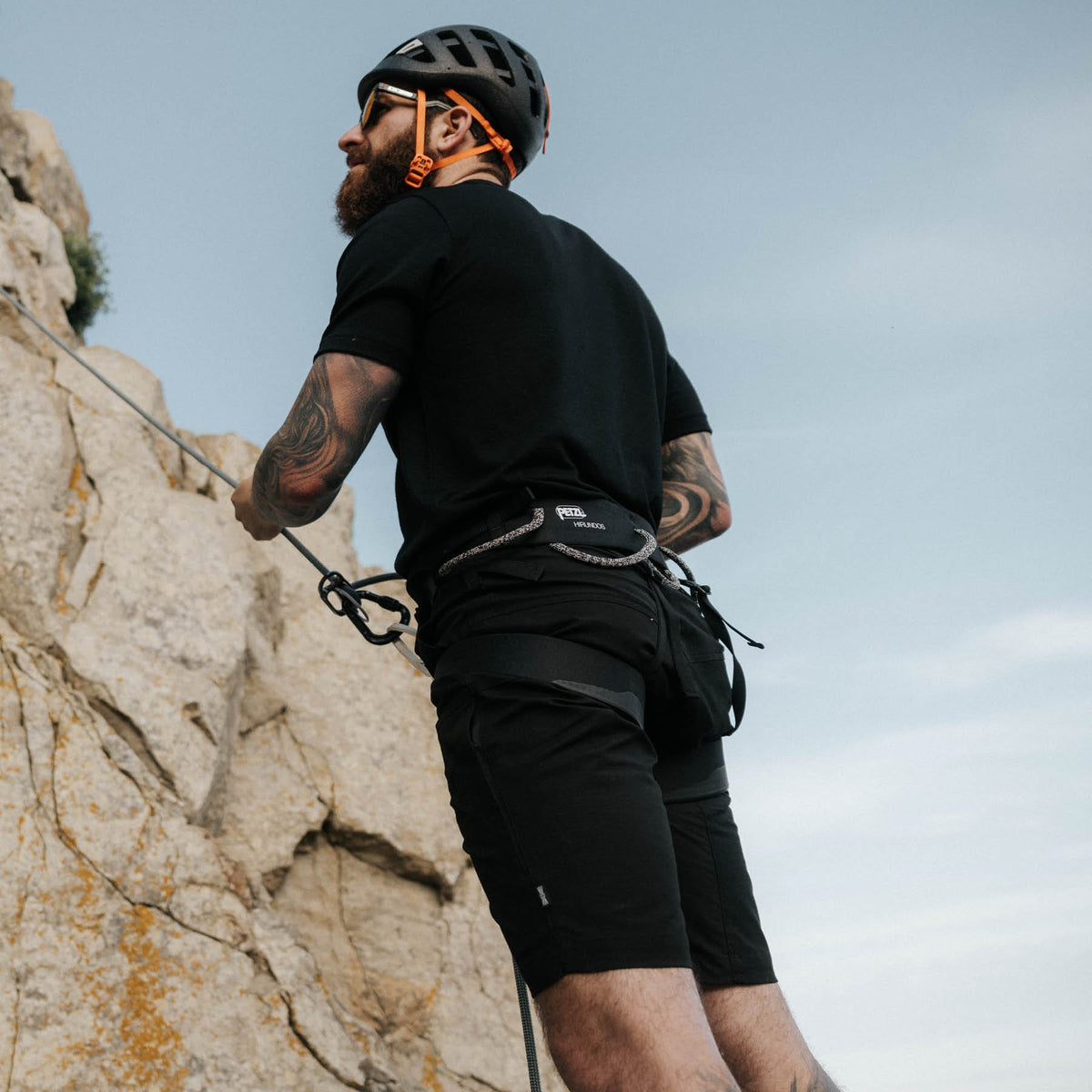Creative Image Of Command Shorts In Obsidian Black (ITF)