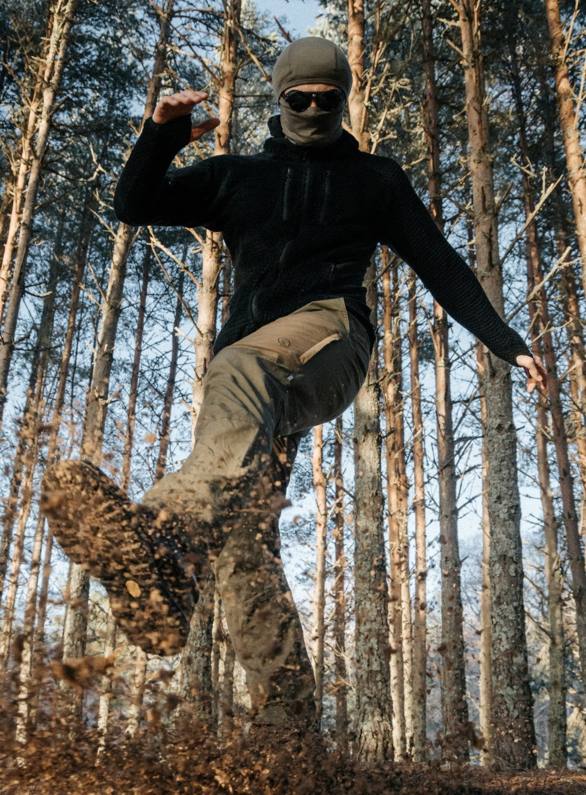Creative Image Of Command Trousers In Khaki (ITF)