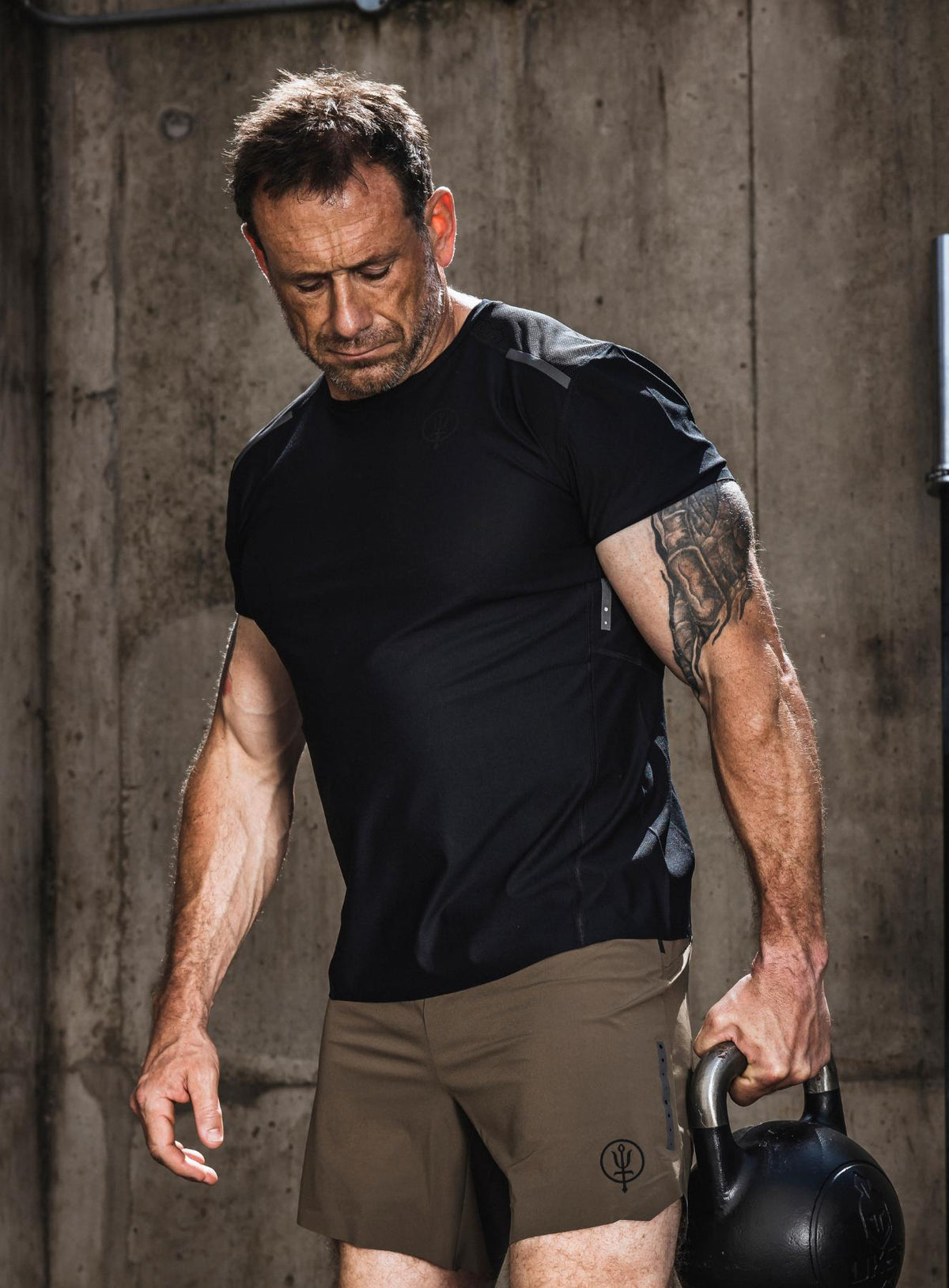 Creative Image Of Force Velocity Technical T-Shirt In Obsidian Black (ITF)