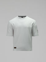 Cut Out Image of Dissident Waffle Short Sleeve T-Shirt In Optic White (GM)