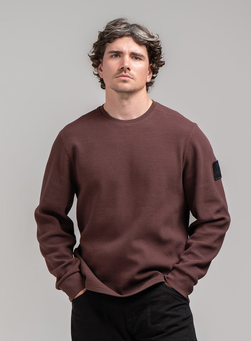 DISSIDENT LONGSLEEVE WAFFEL T-SHIRT