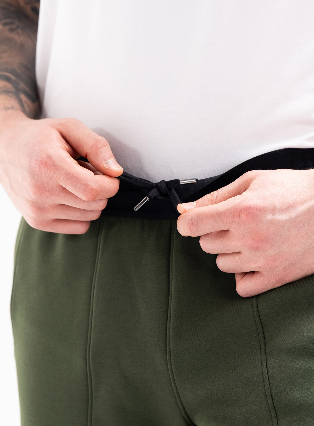 Drawstring waistband