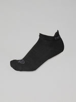 Hem Cut Out Image of Force Running Socks In Obsidian Black (GM)