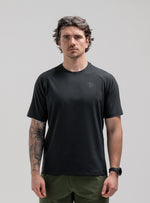 A studio shot of Force Core T-Shirt in Obsidian Black (SS)