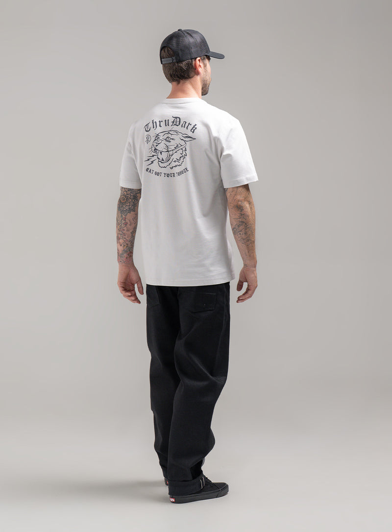 INSIGNIA-T-SHIRT - CAT GOT YOUR TONGUE