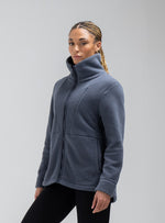 A studio shot of Women's Mantra Fleece in Storm Blue (SS)