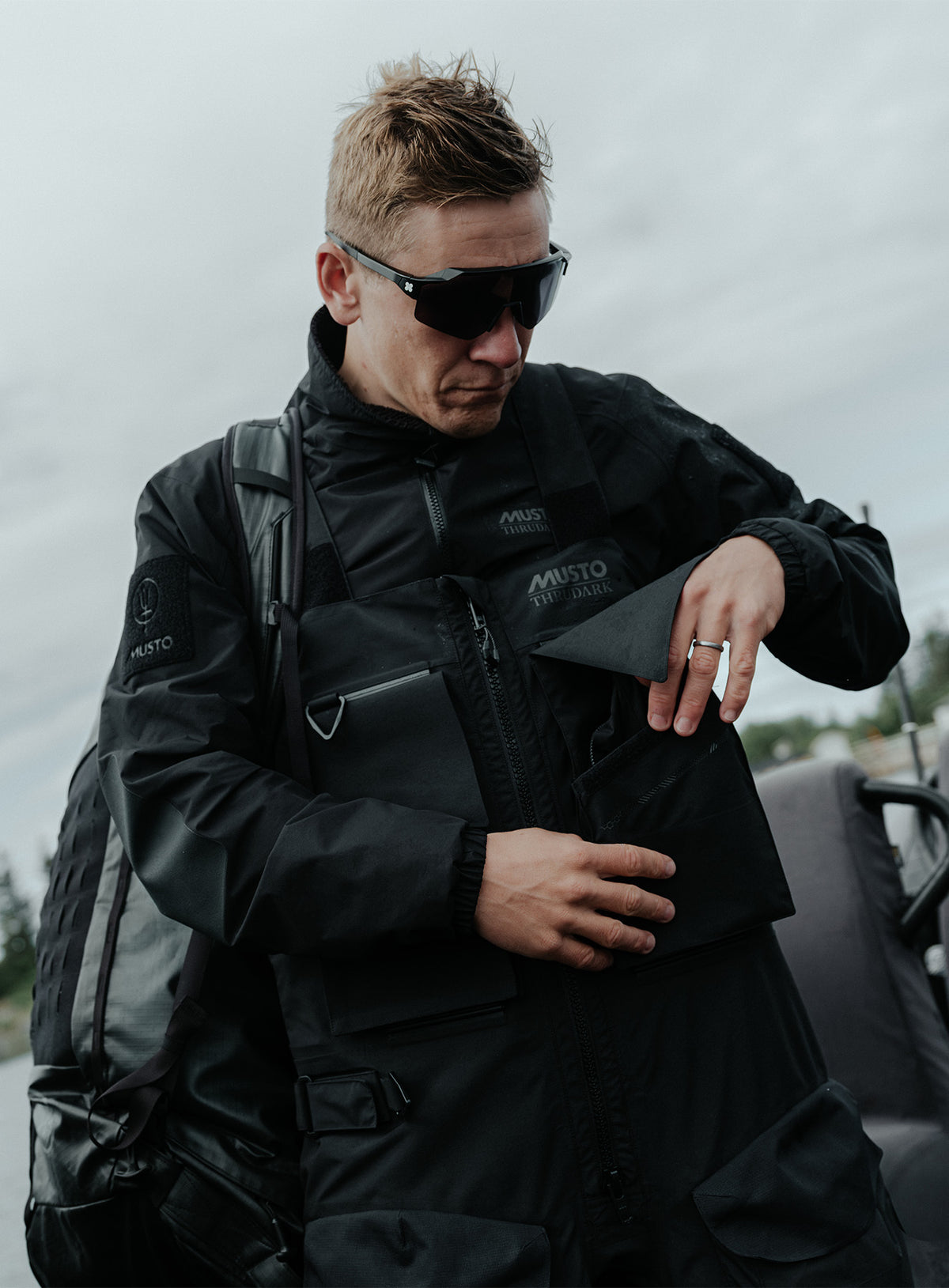 Men's Black ThruDark x Musto GORE-TEX® Trouser | ThruDark