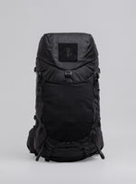 A studio shot of Pinnacle 42L Hiking Backpack in Obsidian Black (SS)