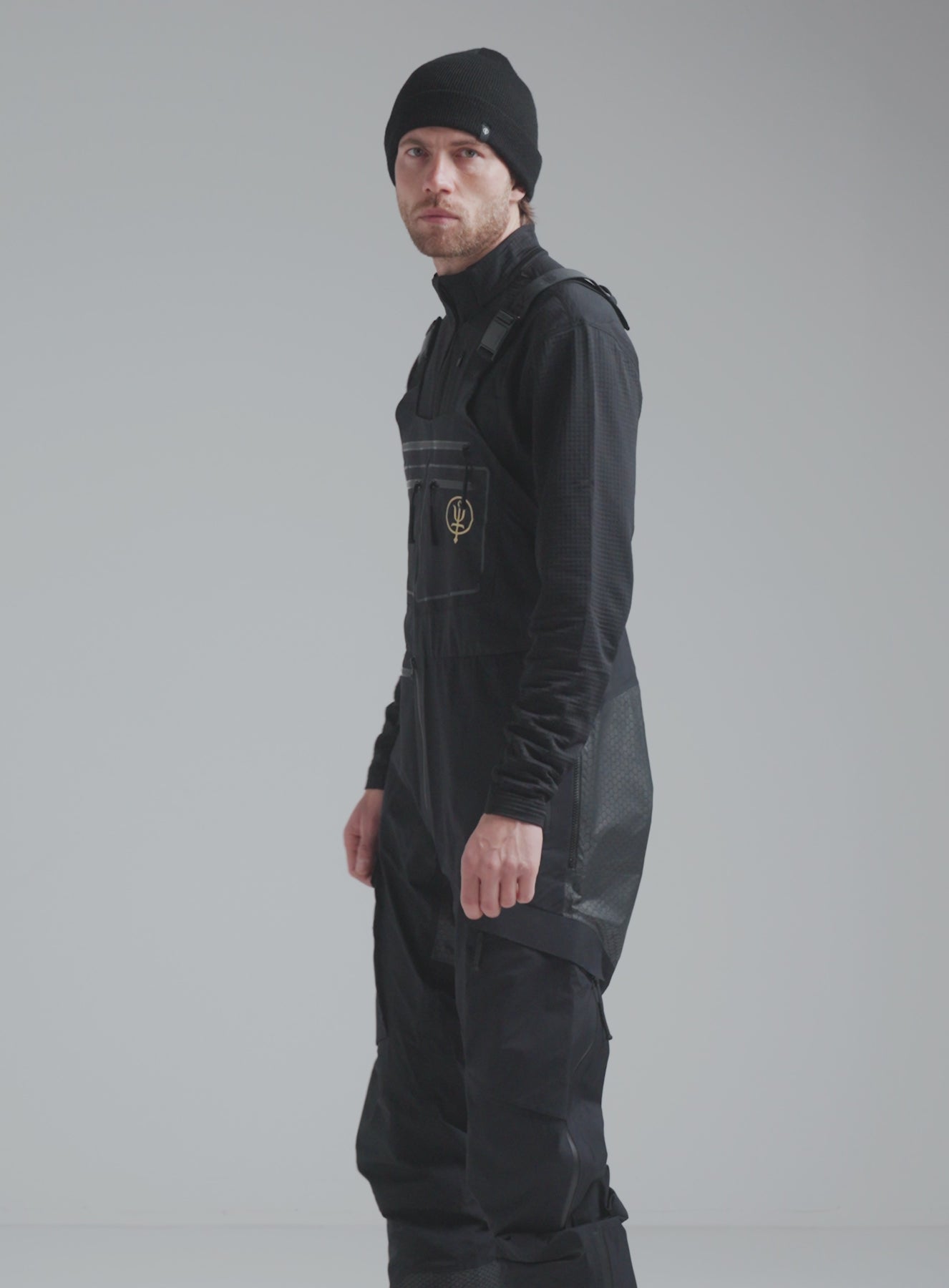 Hem Studio Video Of Rōnin Katana Bib Snow Pant (Video)